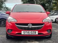 Used Vauxhall Corsa Excite 116 HP (85 kW) 2015 Red Hatchback