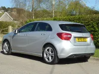 Begagnad Mercedes A200 Sport Edition 2015 Silver Halvkombi