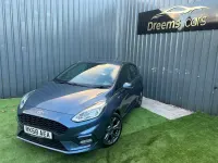 Second-hand Ford Fiesta ST-Line 140 CP (102 kW) 2018 Albastru Hatchback