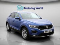 Used VW T-Roc SEL 190 HP (139 kW) 2021 Blue SUV