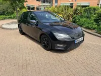 Used Seat Leon FR 184 HP (135 kW) 2015 Black Hatchback