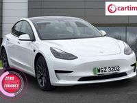 Used Tesla Model 3 Standard Range Plus 177 kW (241 HP) 2022 White Sedan