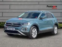 Usado VW T-Roc Style 150 CV (110 kW) 2022 Azul SUV