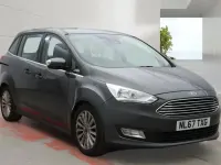 Used Ford Grand C-Max Titanium 125 HP (91 kW) 2017 Grey MPV