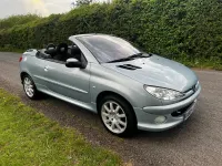 Używany Peugeot 206 Sport 2005 Srebrny Kabriolet
