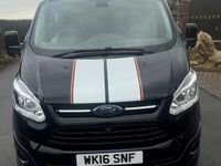 Used Ford Transit Custom Limited 125 HP (91 kW) 2016 Black Van