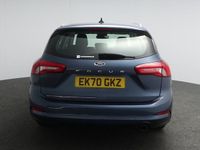 Begagnad Ford Focus Titanium 120 HK (88 kW) 2020 Blå Kombi
