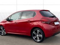 Used Peugeot 208 GT-line 99 HP (72 kW) 2017 Red Hatchback
