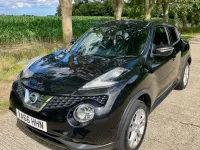 Used Nissan Juke N-Connecta 110 HP (80 kW) 2016 Black SUV