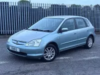 Used Honda Civic Executive 110 HP (80 kW) 2003 Green Hatchback