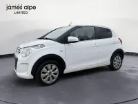 Begagnad Citroën C1 2021 Vit Halvkombi