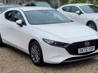 Used Mazda 3 2022 White Hatchback