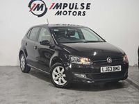 Begagnad VW Polo Edition 2013 Svart Halvkombi