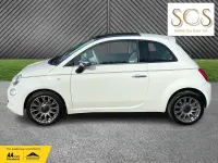 Used Fiat 500 Collezione 69 HP (50 kW) 2018 White Hatchback