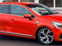 Usado Renault Clio V RS Line 90 CV (66 kW) 2022 Naranja Utilitario