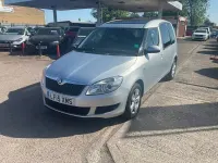 Used Skoda Roomster SE 105 HP (77 kW) 2015 Silver MPV