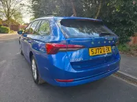 Begagnad Skoda Octavia SE 150 HK (110 kW) 2022 Blå Kombi