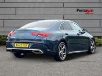 Used Mercedes CLA180 AMG line 134 HP (98 kW) 2022 Blue Sedan