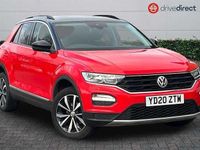 Used VW T-Roc Design 150 HP (110 kW) 2020 Red SUV