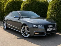Used Audi A5 Black Edition 333 HP (244 kW) 2016 Grey Coupe