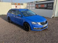 Used Skoda Octavia SE Drive 150 HP (110 kW) 2019 Blue Estate