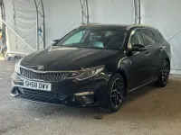 Used Kia Optima 136 HP (100 kW) 2018 Black Estate
