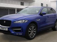 Used Jaguar F-Pace R-Sport 180 HP (132 kW) 2019 Blue SUV