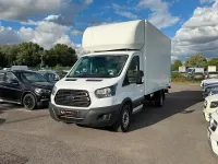 Used Ford Transit 130 HP (95 kW) 2019 White Cabriolet