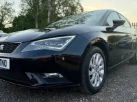 Used Seat Leon SE 110 HP (80 kW) 2016 Black Hatchback