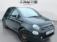 Used Fiat 500C Anniversary 69 HP (50 kW) 2019 Black Cabriolet