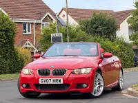 Used BMW 335 Cabriolet M Sport 2007 Red Cabriolet