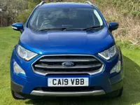Used Ford Ecosport Titanium 100 HP (73 kW) 2019 Blue SUV