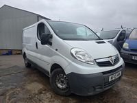 Used Vauxhall Vivaro 90 HP (66 kW) 2010 White MPV
