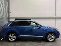 Begagnad Audi Q7 S-Line 2017 Blå SUV