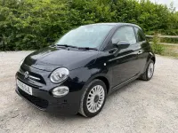 Used Fiat 500 Pop Star 69 HP (50 kW) 2016 Black Hatchback