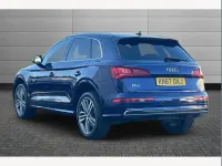 Used Audi Q5 S-Line 190 HP (139 kW) 2017 Blue SUV