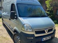 Used Vauxhall Movano 120 HP (88 kW) 2008 Silver MPV