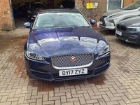 Used Jaguar XE Portfolio 180 HP (132 kW) 2017 Blue Sedan