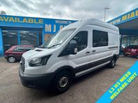 Used Ford Transit 130 HP (95 kW) 2018 White Van