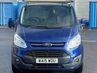 Used Ford Transit Custom Limited 125 HP (91 kW) 2015 Blue Van