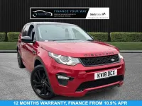Used Land Rover Discovery Sport HSE Dynamic 240 HP (176 kW) 2018 Red SUV