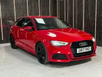 Used Audi A3 Sportback S-Line 190 HP (139 kW) 2017 Red Hatchback