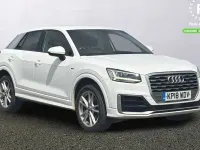 Used Audi Q2 S-Line 116 HP (85 kW) 2018 White SUV