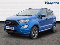 Used Ford Ecosport ST-Line 123 HP (90 kW) 2022 Blue SUV