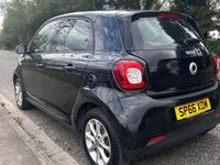 Used Smart ForFour Passion 2016 Black Hatchback