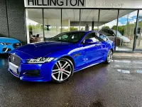 Used Jaguar XE R-Sport 180 HP (132 kW) 2018 Blue Sedan