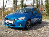 Used Mazda 2 Inclusive 2016 Blue Hatchback