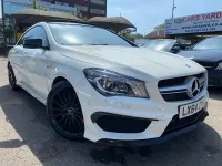 Used Mercedes CLA45 AMG AMG 360 HP (264 kW) 2014 White Coupe
