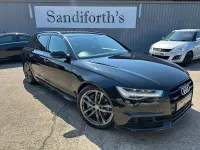 Used Audi A6 Black Edition 272 HP (200 kW) 2016 Black Estate