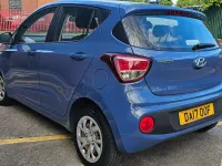 Used Hyundai i10 SE 67 HP (49 kW) 2017 Blue Hatchback